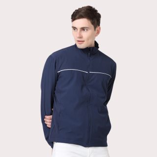 Puma 100% Polyster 170 GSM Track Jacket- Navy Blue