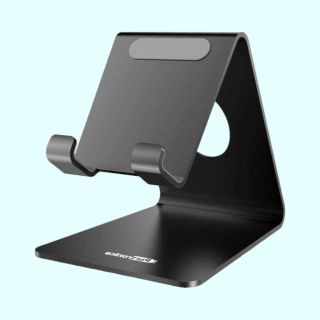Portronics Modesk Mobile Stand- Black
