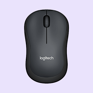 Logitech M220 Wireless Mouse-Black