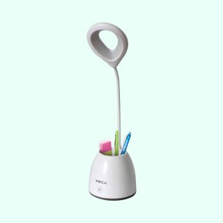 T2C Desklamp With Pen Stand - White
