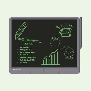 Portronics Ruffpad 15 Writing Pad- Black