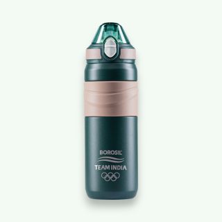 Borosil Adventure Bottle- Green- 560ml