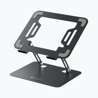 Portronics My Buddy K3 Pro Laptop Stand- Grey