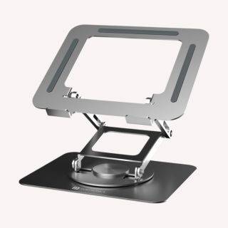 Portronics My Buddy K11 Pro Laptop Stand- Silver