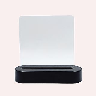 Acrylic Glow Lamp Rechargeable With 1200 mAh Battery