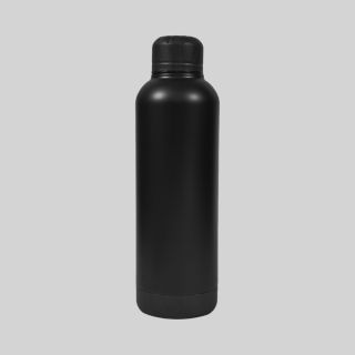 Walnut Sports Bottle- Black- 500ml