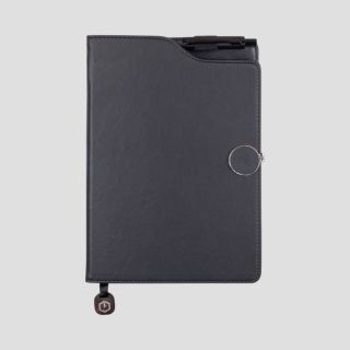Roca Notebook- Black- A5- 96 Sheets