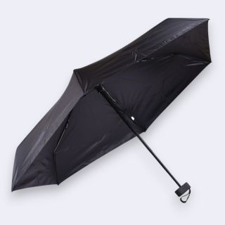Chatri Uv Pro Pocket Umbrella With Case- Black