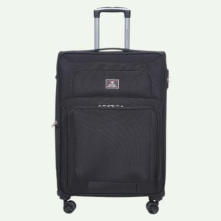 Swiss Military Titanium Trolley Bag - Black - 55L