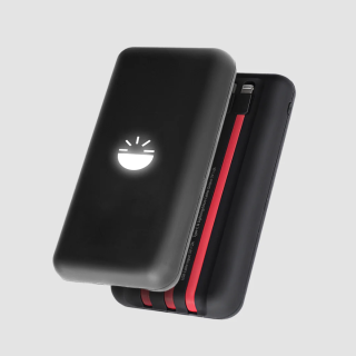 Glow Gadgets Beam-Wireless Powerbank-10000mAh-Black
