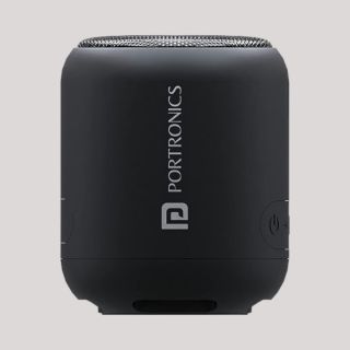 Portronics Sound Drum 1 Speaker- Black- 10W