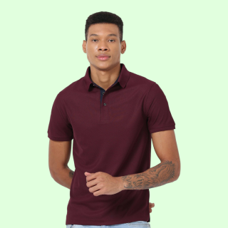 Nano-Dry Golfpolos T- shirt- Wine