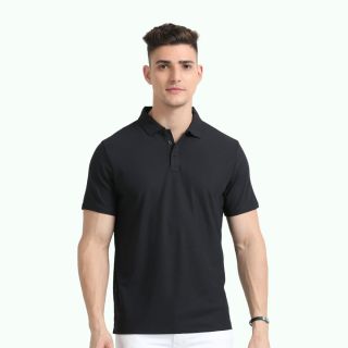 Skechers Polo T-shirt- Black
