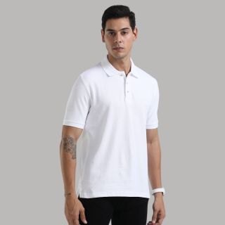 Swiss Military Supreme Men's Polo T-Shirt- White