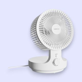 Xech Airwave Noiseless Desk Fan- White