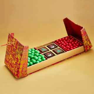 Jus'trufs Christmas Bounty Gift Chocolates