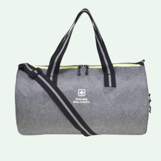Swiss Military Sporty Duffle Bag- Grey- 26L