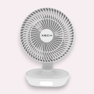 Xech BreezX Rechargable Fan- White