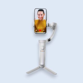 Digitek Foldable Smartphone Gimbal Stabilizer (Dsg 002)-White
