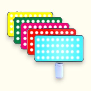 Digitek Portable 12W Multi Color Led Video Light (D12W Ml Rgb)-Blue
