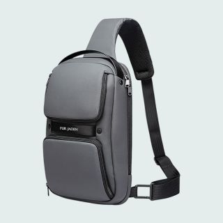 Crossbody Sling Bag- Grey- 10L