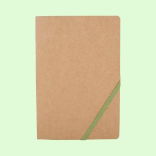 The Abettor Notebook- Natural Brown- A5- 80 Sheets