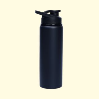 DRAGON - Aluminium Water Bottle - Black - 750ml