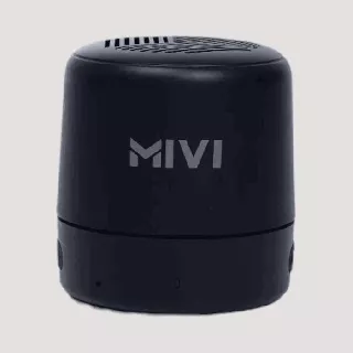 Mivi Play Bluetooth Speaker- Black- 12 Hrs