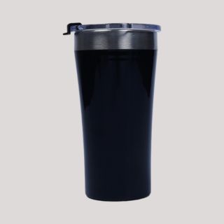 Tall Sipper Mug- Black- 400ml
