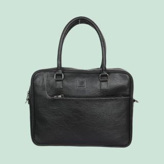 Rare Rabbit Executive Laptop Bag- Black- 15.6 Inch
