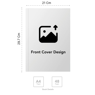 Custom-Made Perfect-Bound Hardcover Workbook / Journal A4 | 48 Pages