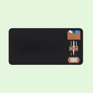 Manchester Desk Mat - Black