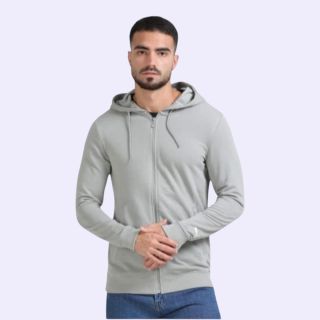 Puma Poly Cotton 260 GSM Hoodie- Grey