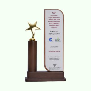 Mira Trophy-Brown with Gold