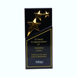 Canis Major Trophy-Black with Gold