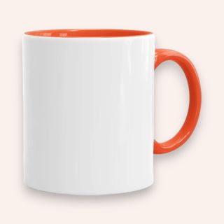 Inside Color Mug - Orange - 350ml