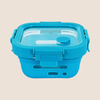 Fresh Grip Lunch Box-Teal Blue-520ml