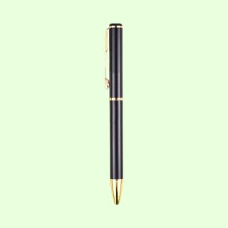 Contessa Metal Pen- Black with Gold