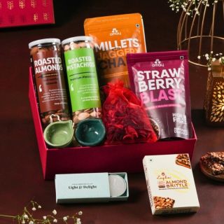 Omay Foods Diwali Bliss 9-in-1 Gift Box