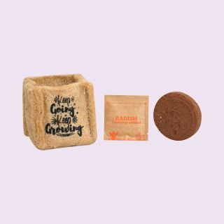 Inside every Seed Starter Kit- Natural Brown