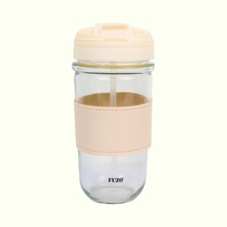 Flip Sip Glass Mug-420ml