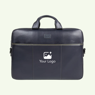 Elan Executive Laptop Bag- Blue- 15.6Inch