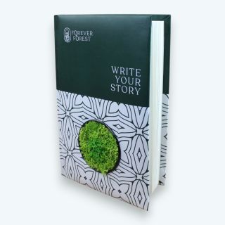 Forever Forest Diary- Black with White