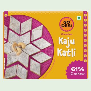 Go Desi Premium Kaju Katli 200g