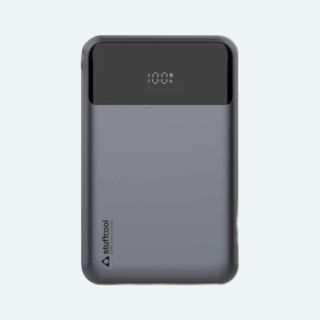 Stuffcool Giga Laptop Charging Power Bank- 20000mAh- Dark Grey