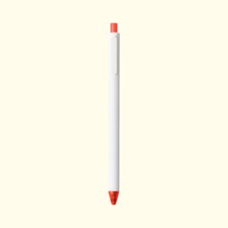 Pure Soft Touch Candy Series Gel Pens, White with Red