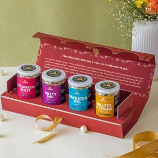 Omay Foods Gourmet Snacks 4-in-1 Gift Box