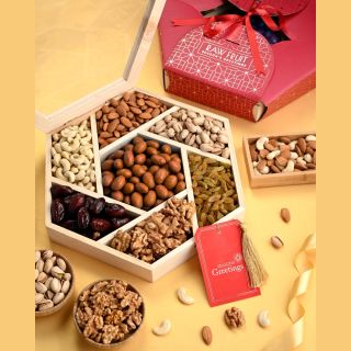 Raw Fruit Hexagon Gourmet Treasure Tray