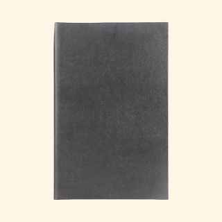 Ebony Notebook- Black- A5- 96 Sheets