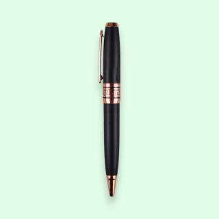 Sapphire Metal Pen- Black with Rose Gold